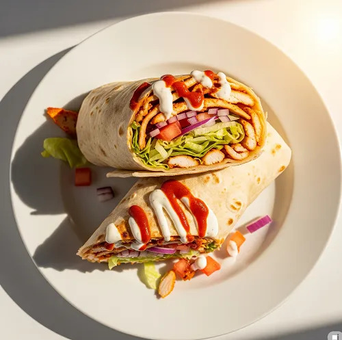 Kids Chicken Shawarma Wrap 