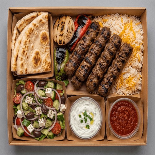 Turkish Lamb Kofte Box 