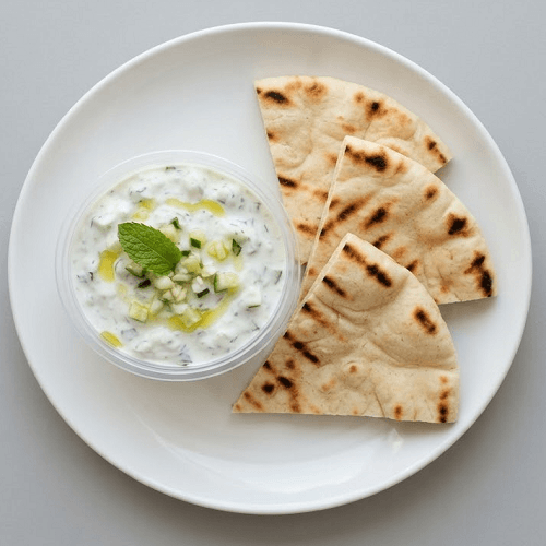 Tzatziki & Greek Pitta 