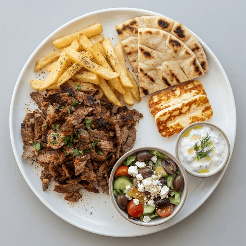 Beef Gyros Platter 