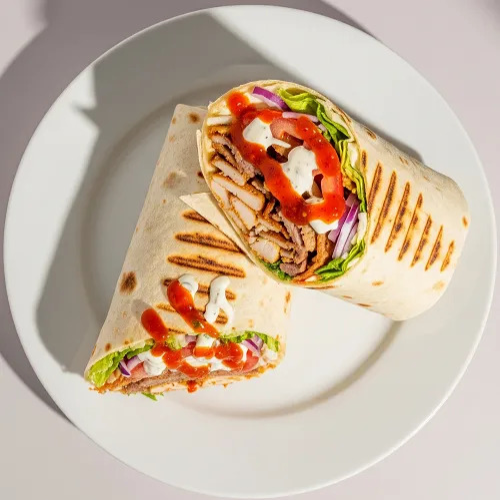 Mixed Shawarma Wrap Meal 