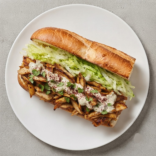 Chicken Shawarma Hoagie 