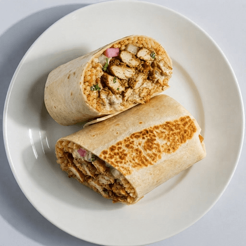 Chicken Shawarma Burrito Meal 